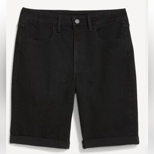 NWT!! WOW Jean Shorts Black